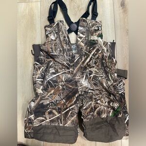Drake MST Waterproof Camo Bibs – Size S – Duck Hunting Gear